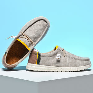 Mocassins à enfiler ultralégers, extra-larges, confortables, avec doublure en maille respirante, chaussures de marche - Product Image 2