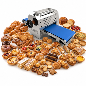 Petite machine à rouler la pâte électrique pour la fabrication de mille-feuilles, de strudels, de pâtes feuilletées, de biscuits, de pâtes à pâtisserie - Product Image 5