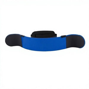 Ceinture de soutien pectoral en néoprène respirante pour homme, idéale pour la gym et le fitness, compression, noir - Product Image 1