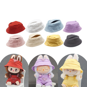 2025 17cm muñeca Linda caja ciega colgante Mini juguete de plástico sombrero de pescador con macarrón para ropa y accesorios de ropa - Product Image 4