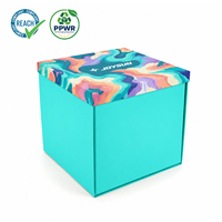 Boîte d'emballage de montre personnalisée imprimée directement de l'usine, avec plateau en mousse EVA moulée, base et couvercle rigides, boîte cadeau pour figurines d'anime tendance et ensembles de jouets
