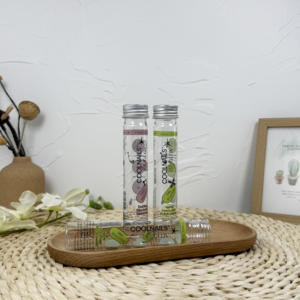 Tubes à essai en plastique PET avec bouchon à vis 13*100 16*100mm - Product Image 1