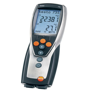 Termómetro Multicanal Testo 735-2 (0563 7352) para Pt100/Termopar K/T/J/S - Product Image 2