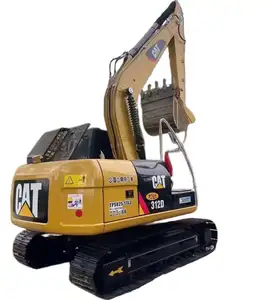 trusted America brand second hand 12 ton hydraulic excavator CAT 312D2 perfect for demolition