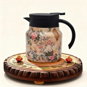 Stainless Steel Thermos Teapot 1.8L With Lid Portable Travel Water Pot Kettle - Product Image 2
