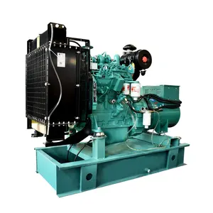 50KW 62.5KVA Cumins DCEC 50Hz 4 Cylinders Water-cooled Open Frame Type the AC Diesel Generator Set