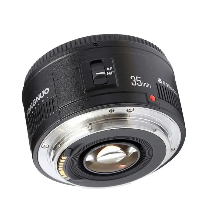 캐논 카메라 Yn35 mm YONGNUO YN35mm 렌즈 와이드 앵글 프라임 자동 초점 렌즈 캐논 Eos600d 60d 5D 500D