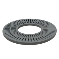 Conception personnalisée de grilles de puits d'arbre en acier pour l'extérieur Grille d'arbre en métal pour trottoir