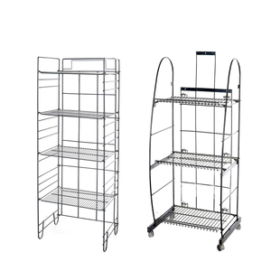 Étagère à boissons empilable légère polyvalente prévalente prix bon marché présentoirs à <span class=keywords><strong>pain</strong></span> <span class=keywords><strong>de</strong></span> <span class=keywords><strong>boulangerie</strong></span> à vendre - Product Image 4