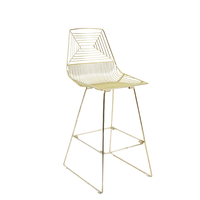 Chaise élégante de luxe moderne en maille métallique or rose, pivotante et réglable, avec base chromée, idéale pour la plage, l'extérieur, les cafés, les restaurants, les centres commerciaux, la maison, les hôtels et les sous-sols.