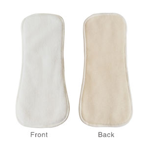 Doublure en coton chanvre Super absorbants, 1 pièce, <span class=keywords><strong>couche</strong></span>-culotte en tissu pour bébé, insertion de charbon de bambou et microfibre - Product Image 6