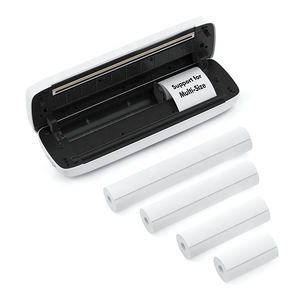 Oem 2/3/4inch BT không dây nhỏ Máy in nhiệt A4 USB in trực tuyến A4 giấy kích thước xách tay inkless mini máy in tài liệu - Product Image 4