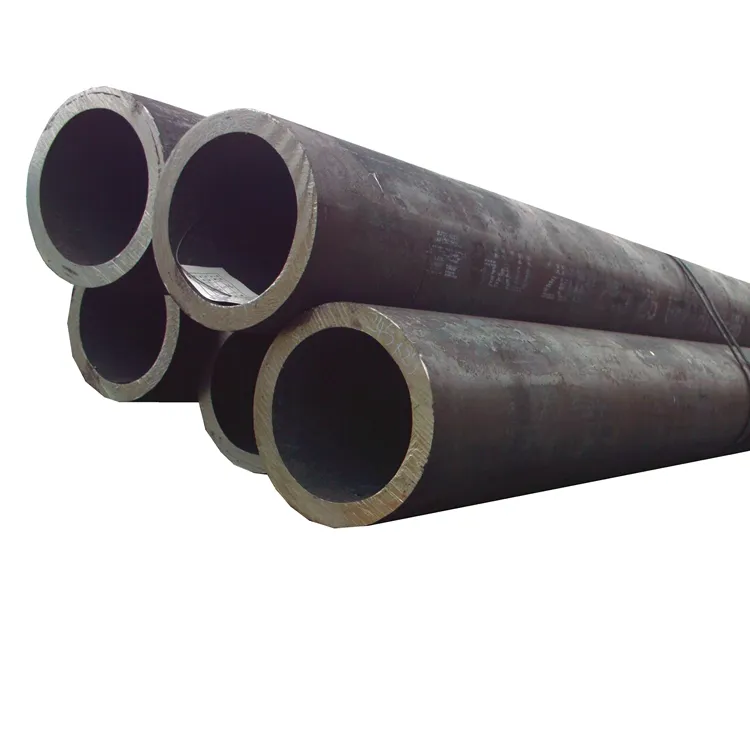 Tubo de aço carbono sem costura redondo, tubo de aço carbono com seção oca, A106 API 5L A53 A106 API 5L sch 40 ERW
