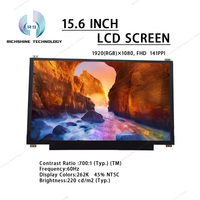 Pannello LCD AUO 15.6 Pollici FHD Sottile per Laptop, Touch B156HAK03.0 LED, 60Hz Frequenza di Aggiornamento, Nuovo, Ricambio per Uso Aziendale, Ampio Schermo