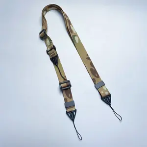 mobile phone accessories high quality adjustable duo-loop mobile phone case lanyard design camouflage shoulder strap
