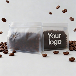Muestras <span class=keywords><strong>Gratis</strong></span> Novedad Bolsas de 250 gr con Válvula para Cápsulas de Café Tipo Doypack con Fondo Cuadrado - Product Image 2
