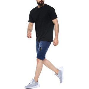Pakistan Made Solid Color Men Jeans <b>Shorts</b> Best Selling Men Jeans <b>Shorts</b> <b>Quick</b> <b>Dry</b> Plus Size Solid Color Men Jeans <b>Shorts</b> - Product Image 3