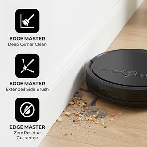 Nouveau produit 2026 : Aspirateur robot 3-en-1 pour balayage, lavage et aspiration (humide et sec) pour la maison - Product Image 4