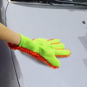 Gants de lavage de voiture en microfibre de luxe, outil de nettoyage de voiture, brosse de nettoyage multifonction pour usage domestique, serviettes de voiture - Product Image 1