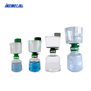 Filtres à vide de laboratoire en PVDF avec bouchon de bouteille, 150 ml, 250 ml, 500 ml, 1000 ml, 0,22 µm, 0,45 µm - Product Image 1