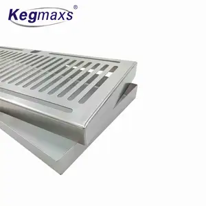 Khay Bia Nhỏ Giọt Bằng Thép Không Gỉ 304 Khay Bia Nhỏ Giọt Homebrew Cho Tháp Bia Cornelius Keg Corny Keg Khóa Bóng - Product Image 4