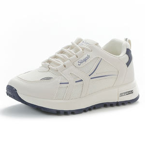 Sepatu ujian sekolah menengah wanita, sepatu lari ujian pendidikan fisik tali lompat penyerap guncangan sol lembut ringan - Product Image 1