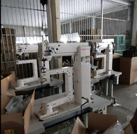 Machine à coudre industrielle CS8900 à colonne incurvée rotative à 360 degrés, alimentation combinée, tête haute, pour travaux lourds - Fabricant d'équipements de couture