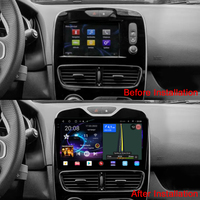 Lecteur DVD de voiture Android Penhui pour Renault Clio 4 BH98 KH98 2016 - 2019 Radio GPS Navigation Audio Vidéo CarPlay DSP Multimédia