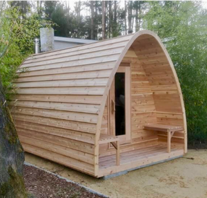 Sauna clair de gousse de cèdre rouge occidental de patio de bonne qualité à vendre - Product Image 1
