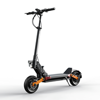 Trottinette électrique pour adultes, pliable, étanche, à deux roues, avec moteur sans balais de 800 W, commande par application, batterie au lithium, 150 kg, 10 Ah