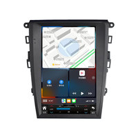 Ford Mondeo 2013-2018, Unidad Principal Android 14 de 12.1 Pulgadas 1 DIN, UIS7865 de 8 Núcleos, Pantalla IPS de 1920x720, CarPlay Inalámbrico, 4G, GPS, DSP, Estéreo