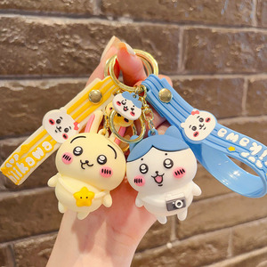 Wholesale Chiikawa Usaqi Hachi Kawaii Doll Series Cartoon Anime Keychain <strong>Cute</strong> <strong>Keyring</strong> Gift Usagi Character Anime Key Holder - Product Image 2