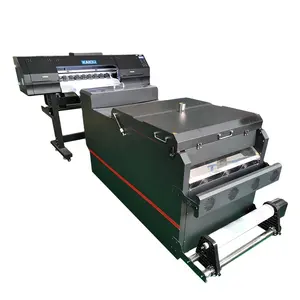 Pencetakan 60 Cm I3200 4720 Printhead 60 Cm Pencetak Dtf dengan Mesin Pengocok Bubuk PET Panas Cetak untuk Kemeja