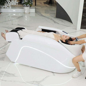 Le dernier lit de massage et de shampoing multifonctionnel blanc populaire pour salon, à prix abordable pour les coiffures - Product Image 6