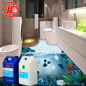 Giấy Dán Tường Sàn Lập Thể Epoxy 3D Nhựa Cảnh Quan Thế Giới Đại Dương - Product Image 3