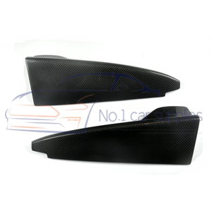 Pour <span class=keywords><strong>Mercedes</strong></span> classe <span class=keywords><strong>C</strong></span> 2015-2021 W205 C63 C200L C260 coupé deux portes diffuseur de lèvre de pare-chocs arrière en Fiber de carbone de haute qualité - Product Image 3
