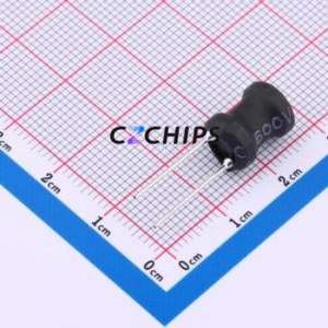 Inductor de Potencia PK0810-100MB, Componente de Montaje en Orificio (THT), D9xL13mm 10uH 20% 3.2A 25mOhm - Product Image 1