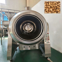Fabrieksdirecte verkoop Automatische suikercoating- en verwarmingsmachine 70kg/batch Apparatuur voor het maken van suikerbedekte noten