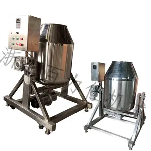 Industriële Roterende Vat Mixer Groene Thee Blender Roestvrij Staal Mengen Multifunctionele Dispergerende Roterende Drummachine