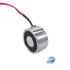 <span class=keywords><strong>24v</strong></span> silinder Magnet listrik P40/20 mengangkat 30kg 300n Magnet listrik 12v Solenoid elektromagnet 5v 6v - Product Image 2