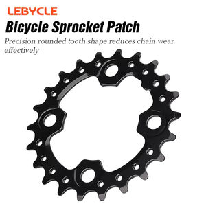 Plateau de vélo vtt 64/104 BCD pédalier 22/<span class=keywords><strong>32</strong></span>/42/44T Double/Triple vitesse pédalier pièces de vélo - Product Image 2