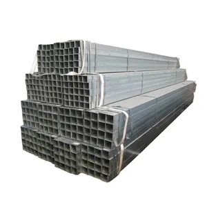 ASTM A500 black steel square and rectangular hollow section 40x40mm carbon square steel pipe