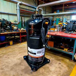 คอมเพรสเซอร์แบบสโครล Emerson Copeland รุ่น ZWD72KAE TFD 532 ดิจิตอล 24V สำหรับระบบทำความเย็นและเครื่องปรับอากาศ - Product Image 4