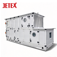 Unité de récupération de chaleur HVAC à haute efficacité, unité de traitement d'air AHU avec échangeur de chaleur pour la ventilation à récupération d'énergie