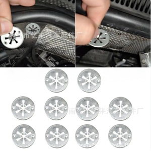 Rondelle de fixation pour panneau d'isolation thermique de châssis automobile en acier N90335004 pour Volkswagen Audi Skoda - Product Image 5