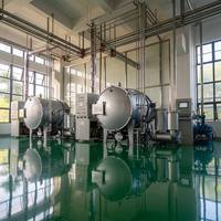 Horno de Sinterización de Carburo de Silicio con Tratamiento Térmico de Resistencia Cerámica Técnica Xirui, Bomba con Capacidad de 500 kg/h, 1600 ℃   Control por PLC
