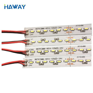 Nuevo diseño cadena de luces led dmx con el mejor precio 4014 24V semáforo rígido 120 lámparas por metro - Product Image 1