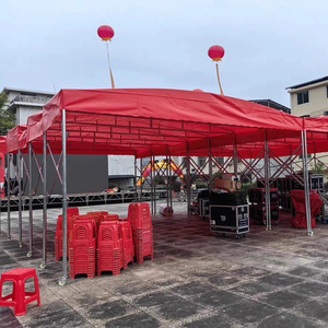 Grande tente pliable push-pull, abri tente de salon extérieur mobile robuste - Product Image 2