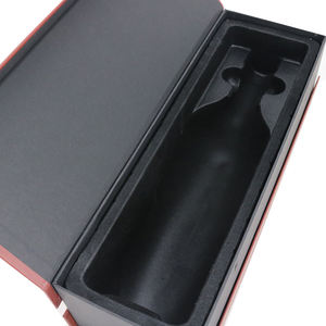 Color de impresión de sublimación de regalo caja de <span class=keywords><strong>vino</strong></span> <span class=keywords><strong>para</strong></span> 1 <span class=keywords><strong>botella</strong></span> - Product Image 6