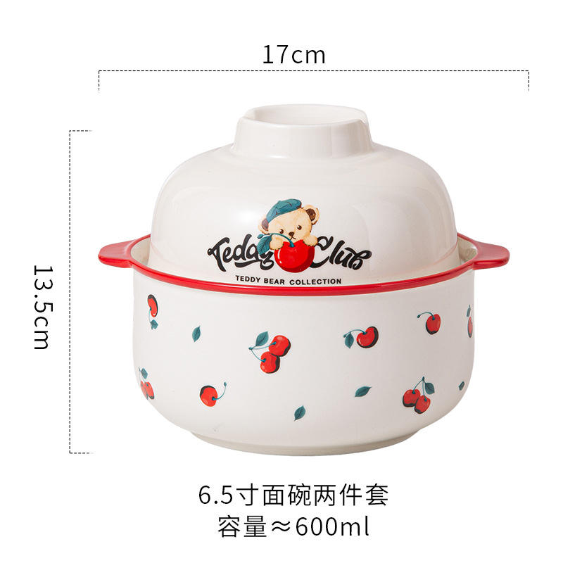 6.5-inch noodle bowl two-piece set, 24 boxes